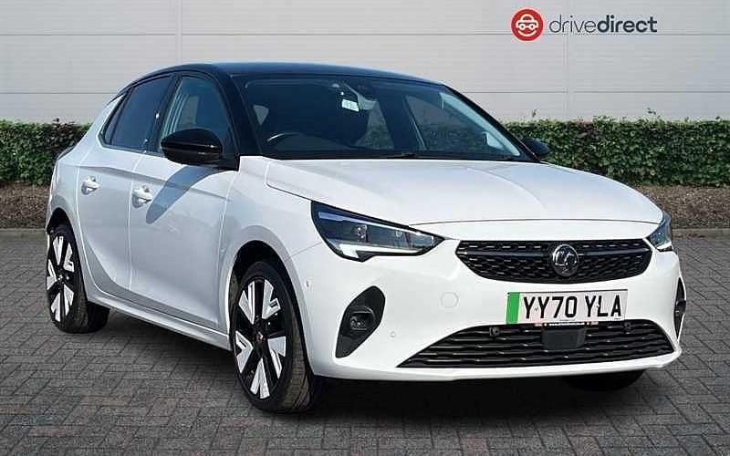 White Used 2020 Vauxhall Corsa-e Elite Hatchback | £10,105 (Fair price) - Image 1/4
