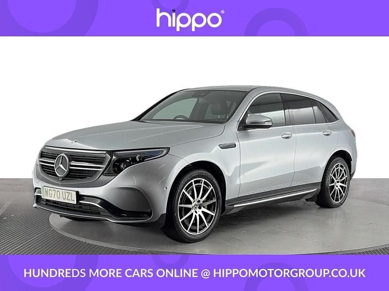 Silver Used 2020 Mercedes EQC400 AMG line SUV | £20,540 (Good price) - Image 1/4