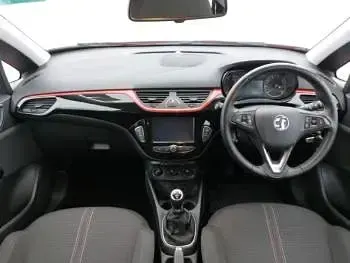 Used Vauxhall Corsa 75 HP (55 kW) 2019 Red Hatchback
