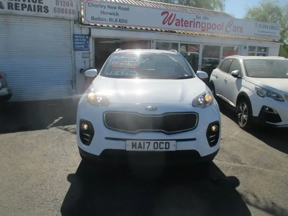 Begagnad Kia Sportage 2017 Vit SUV
