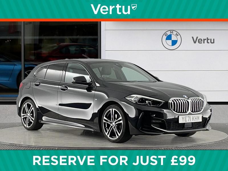 Black Used 2022 BMW 118 M Sport Hatchback | £19,100 (Fair price) - Image 1/4