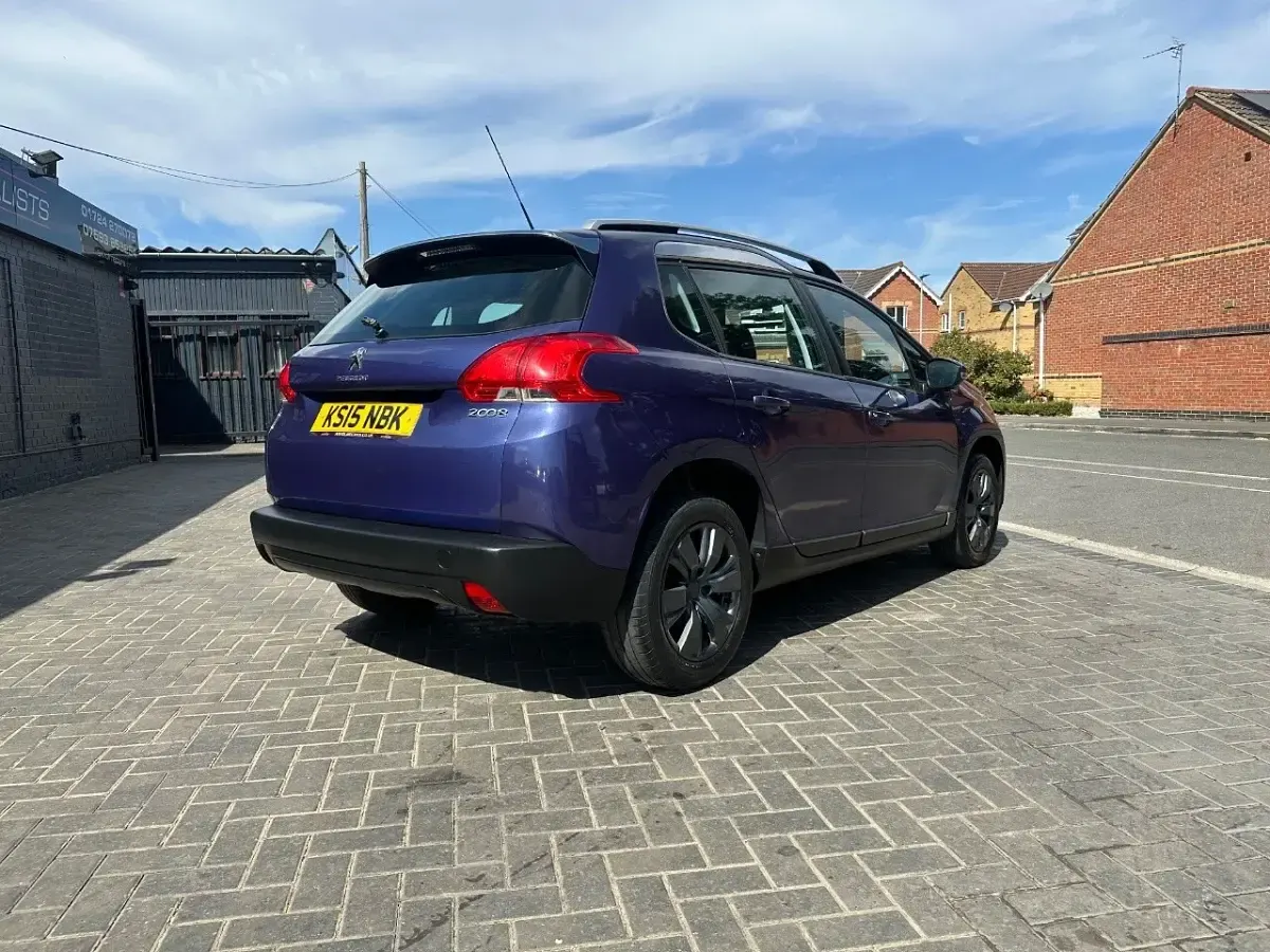 Used Peugeot 2008 Active 68 HP (50 kW) 2015 Blue SUV