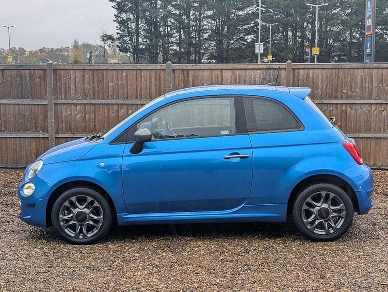Used Fiat 500 S 69 HP (50 kW) 2017 Blue Hatchback
