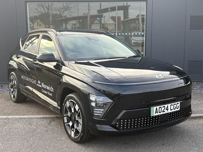 Black Used 2024 Hyundai Kona Ultimate SUV | £29,995 - Image 1/4