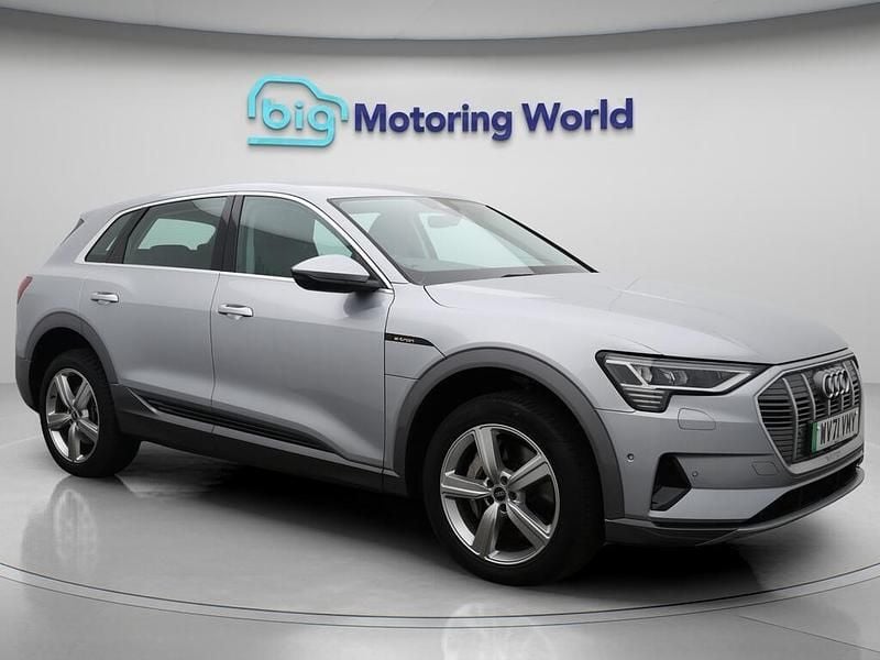 Silver Used 2021 Audi e-tron Design SUV | £17,500 (Fair price) - Image 1/4
