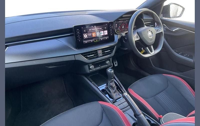 Used Skoda Scala Monte Carlo 147 HP (108 kW) 2021 Blue Hatchback