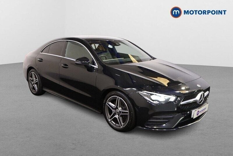 Black Used 2021 Mercedes CLA250 AMG line Sedan | £23,949 (Good price) - Image 1/4