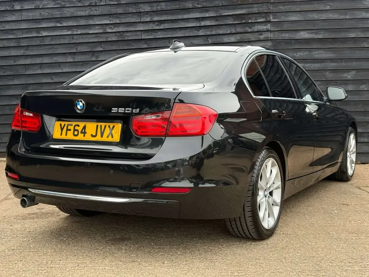 Used BMW 320 Luxury Line 2014 Black Sedan