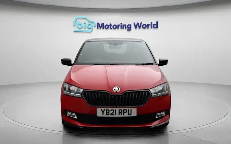 Used Skoda Fabia Monte Carlo 95 HP (69 kW) 2021 Red Hatchback