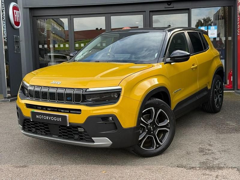 New Jeep Avenger Summit 114 kW (156 HP) 2025 Yellow/black SUV