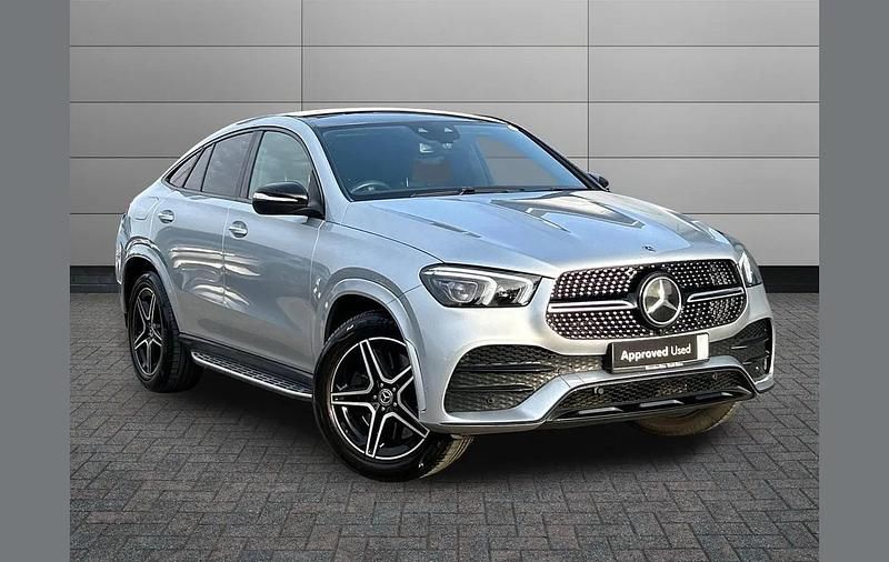 Used Mercedes GLE400 AMG Line Premium Plus 325 HP (239 kW) 2023 Silver Coupe