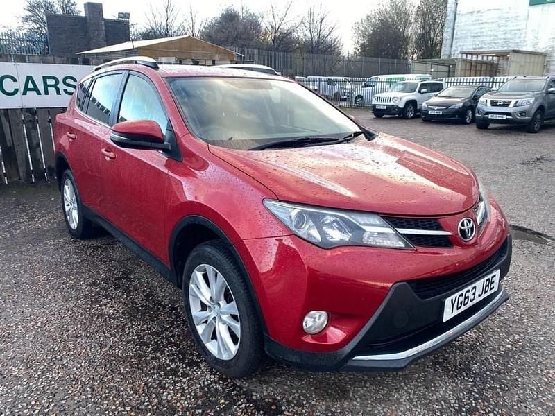 Red Used 2013 Toyota RAV4 SUV | £5,495 (A bit pricey) - Image 1/4