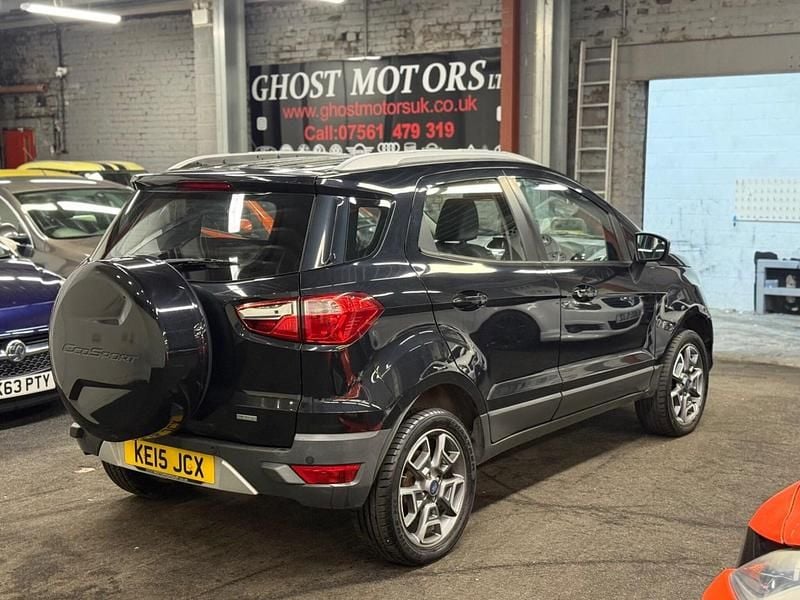 Used Ford Ecosport Titanium 125 HP (91 kW) 2015 Black SUV