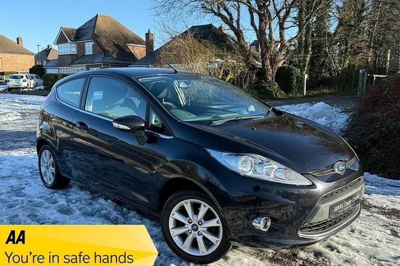 Used Ford Fiesta Zetec 82 HP (60 kW) 2011 Black Hatchback