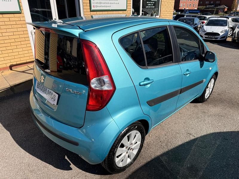 Używany Suzuki Splash GLS 2009 Turkusowy Hatchback