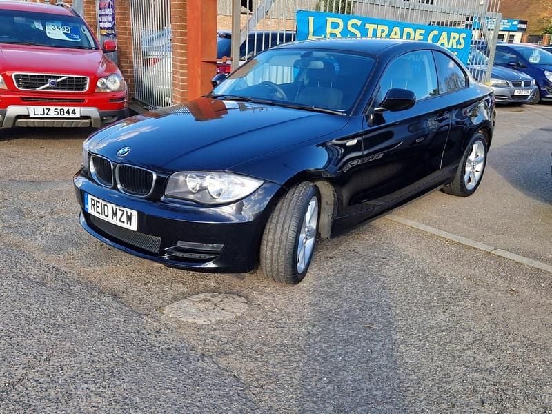 Used BMW 120 Coupé 2010 Black Coupe