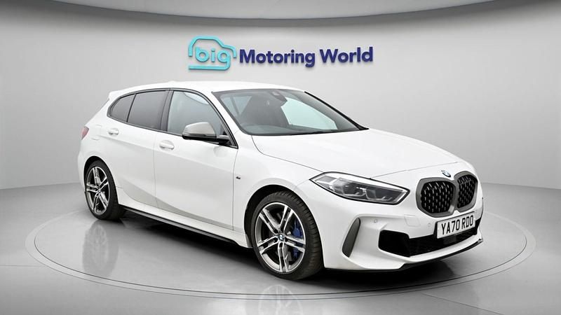 Used BMW M135 M Sport 302 HP (222 kW) 2020 White Hatchback