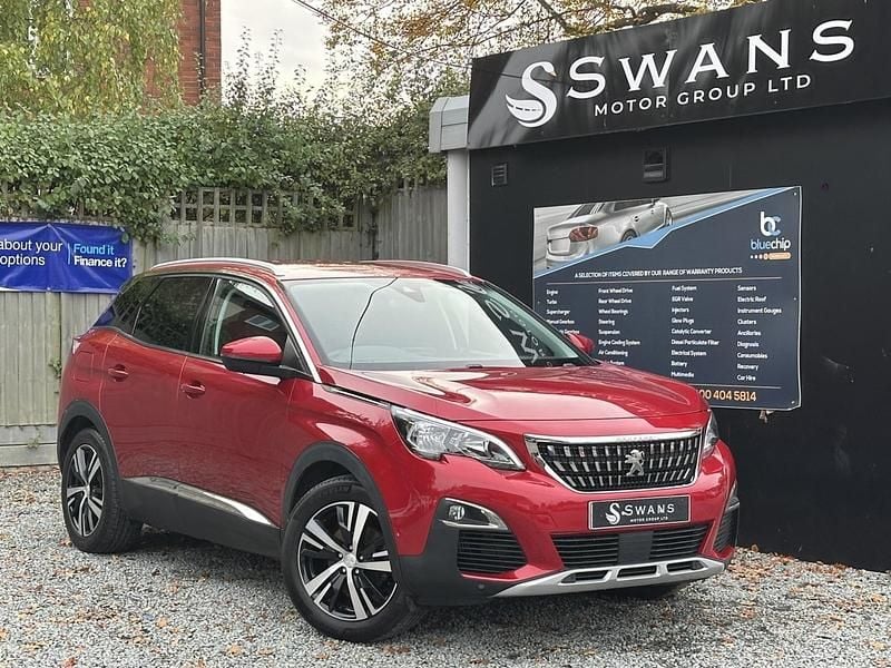 Red Used 2019 Peugeot 3008 Allure SUV | £9,995 (Fair price) - Image 1/3