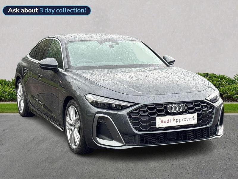 Grey Used 2025 Audi A5 S-Line Coupe | £38,542 (Expensive) - Image 1/4