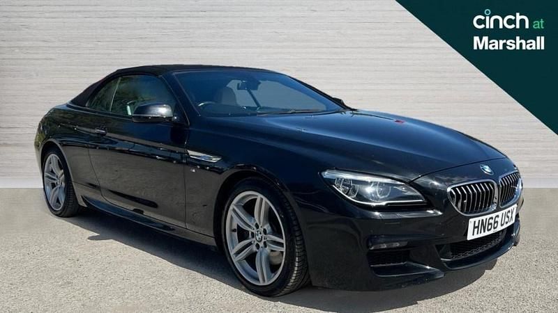 Black Used 2016 BMW 640 Cabriolet M Sport Cabriolet | £20,775 (A bit pricey) - Image 1/4