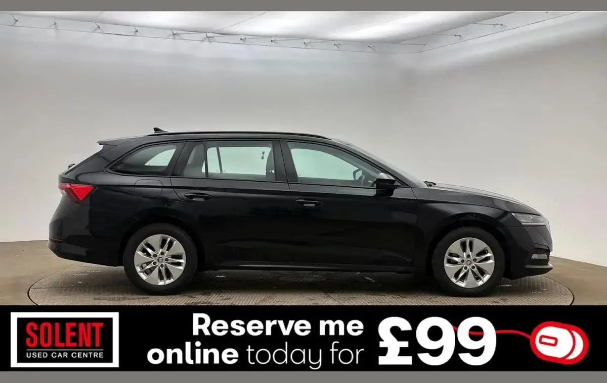 Used Skoda Octavia SE Technology 147 HP (108 kW) 2022 Black Estate