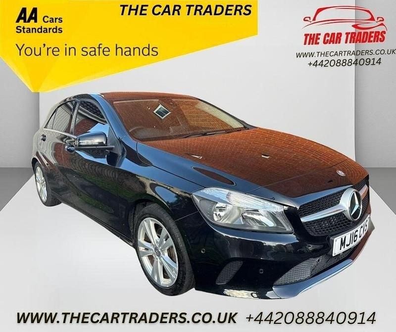 Black Used 2016 Mercedes A180 Hatchback | £9,888 (Good price) - Image 1/4