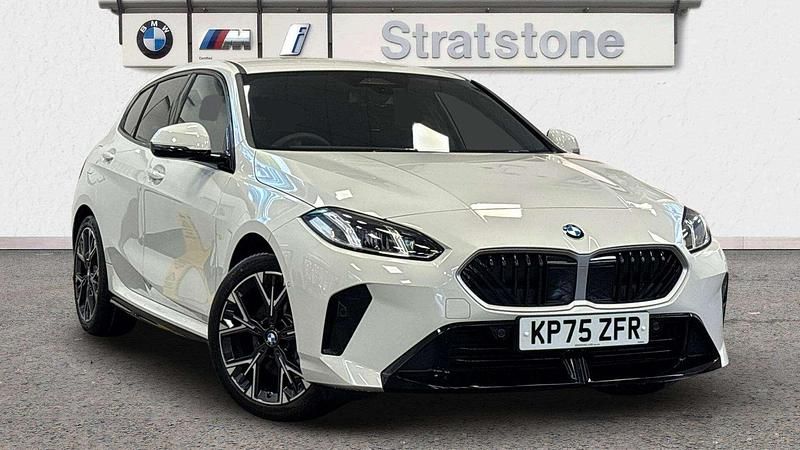 Used BMW 120 M Sport 168 HP (123 kW) 2025 White Hatchback