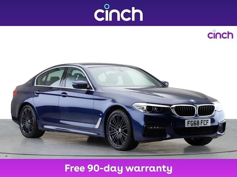 Blue Used 2018 BMW 530e M Sport Sedan | £15,549 (Fair price) - Image 1/3