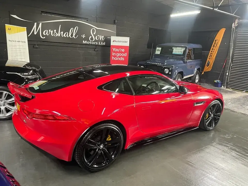 Used Jaguar F-Type S 340 HP (250 kW) 2014 Red Coupe