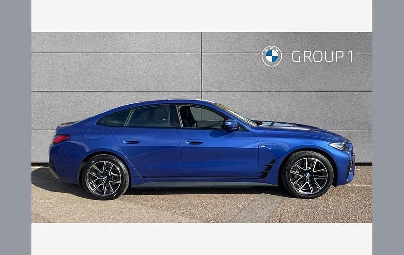 Used BMW i4 M Sport 250 kW (340 HP) 2022 Blue Sedan