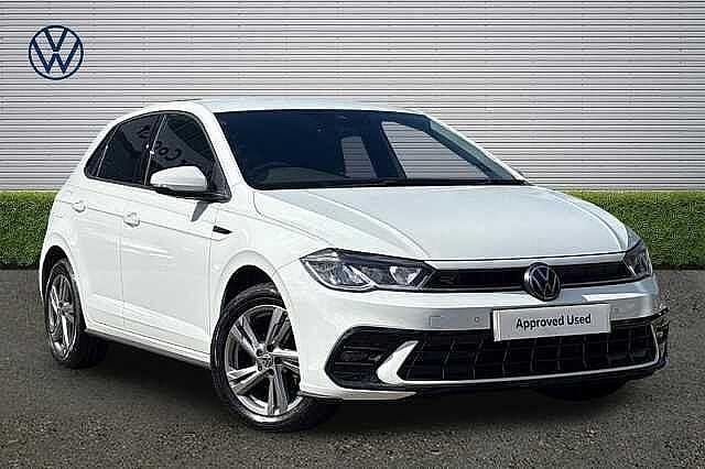 Used VW Polo R-line 95 HP (69 kW) 2023 White Hatchback