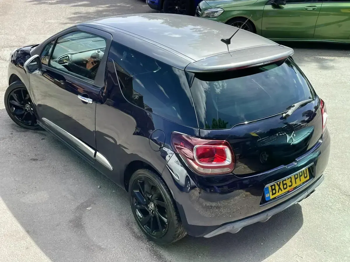 Used Citroën DS3 115 HP (84 kW) 2013 Blue Hatchback