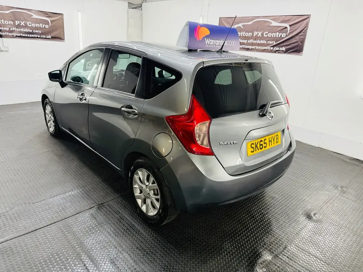 Used Nissan Note Acenta Premium 90 HP (66 kW) 2015 Grey Hatchback