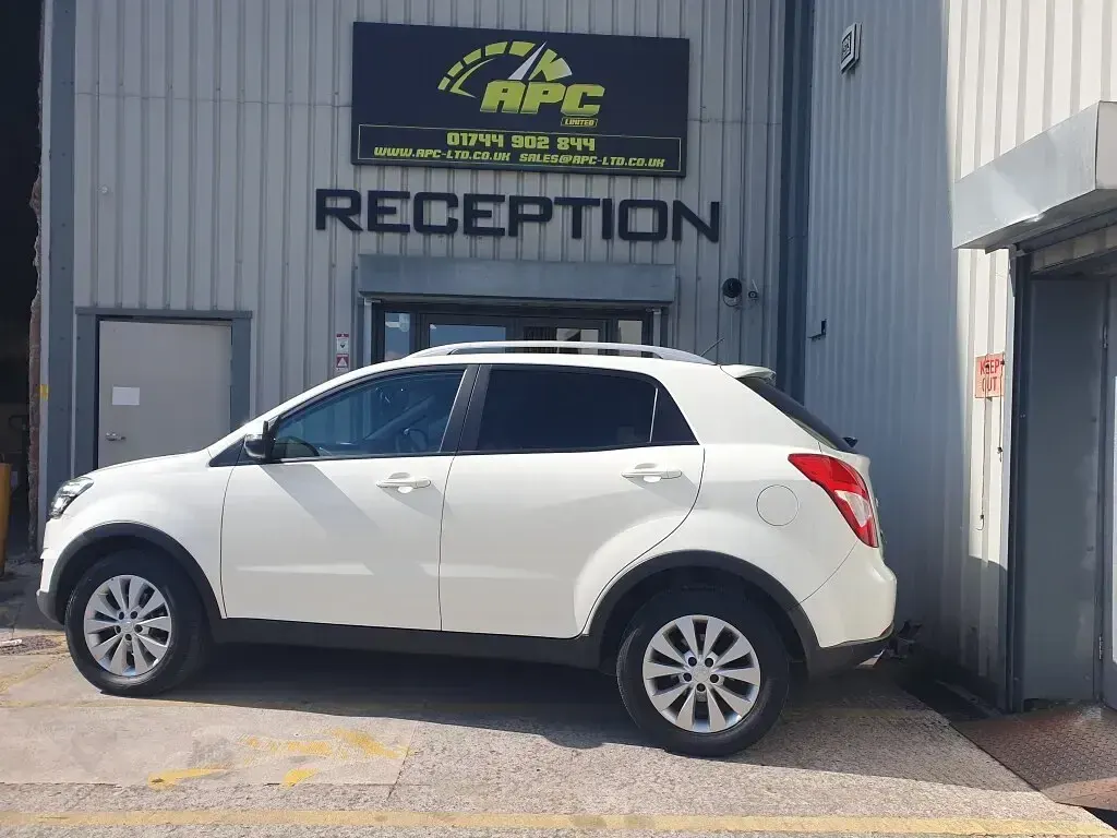 Used SsangYong Korando 178 HP (130 kW) 2016 White SUV