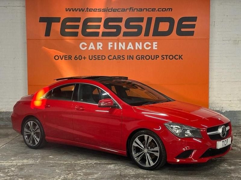 Red Used 2014 Mercedes CLA180 Sedan | £6,995 (Fair price) - Image 1/4
