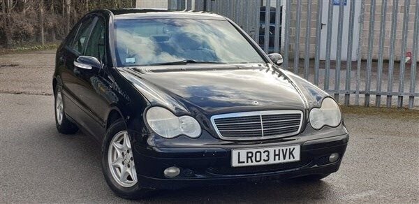 Black Used 2003 Mercedes C180 Classic Sedan | £1,695 - Image 1/1