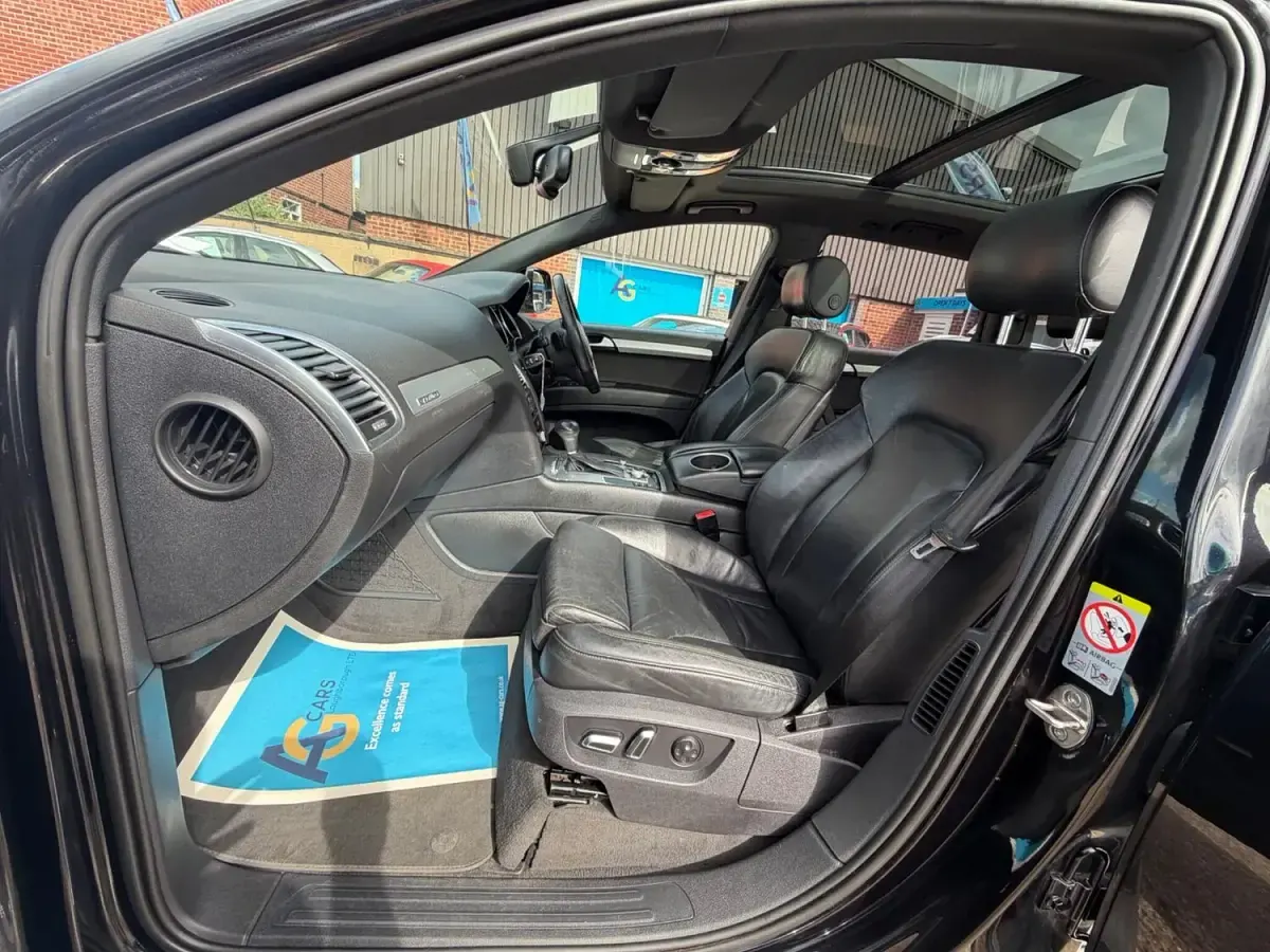 Used Audi Q7 S-Line 245 HP (180 kW) 2014 Black SUV