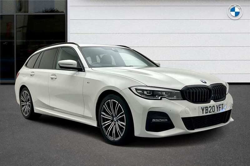 Used BMW 320e M Sport 188 HP (138 kW) 2020 White Estate