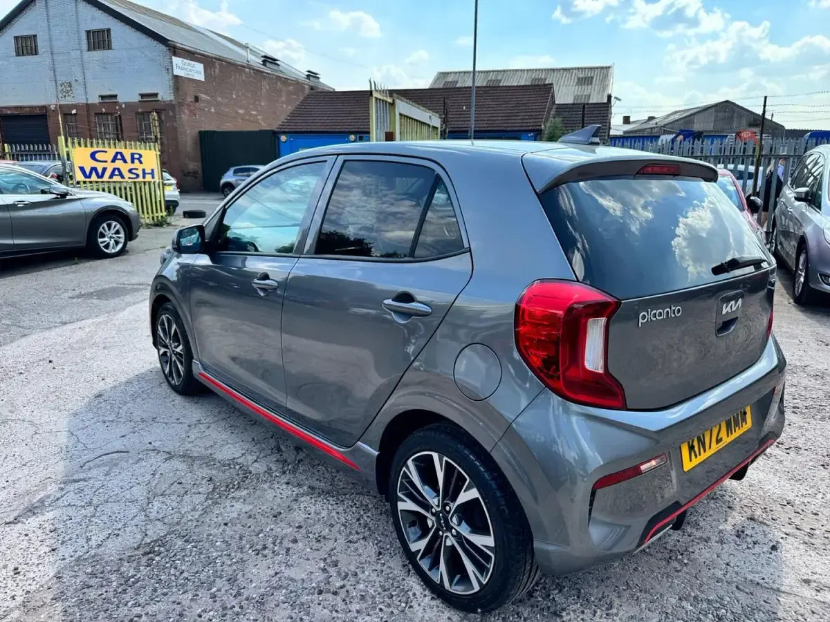 Used Kia Picanto GT-Line 67 HP (49 kW) 2022 Grey Hatchback