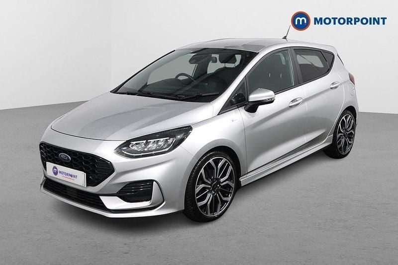 Used Ford Fiesta ST-Line X 125 HP (91 kW) 2023 Silver Hatchback