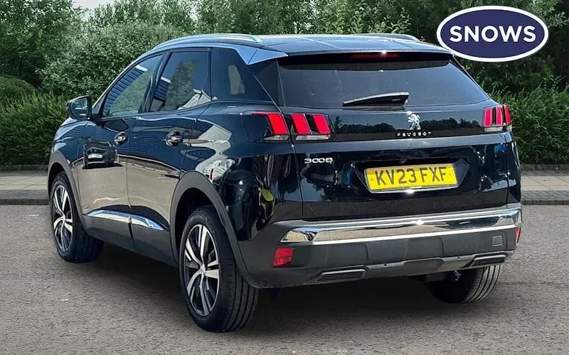 Used Peugeot 3008 Allure+ 131 HP (96 kW) 2023 Black SUV