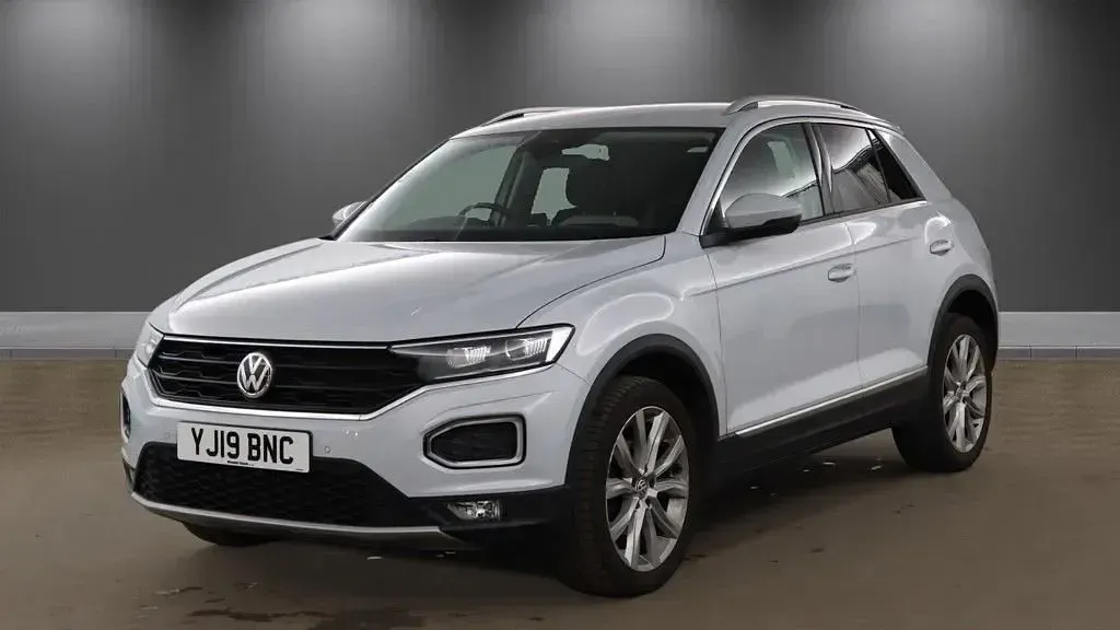 Used VW T-Roc SEL 115 HP (84 kW) 2019 Silver SUV