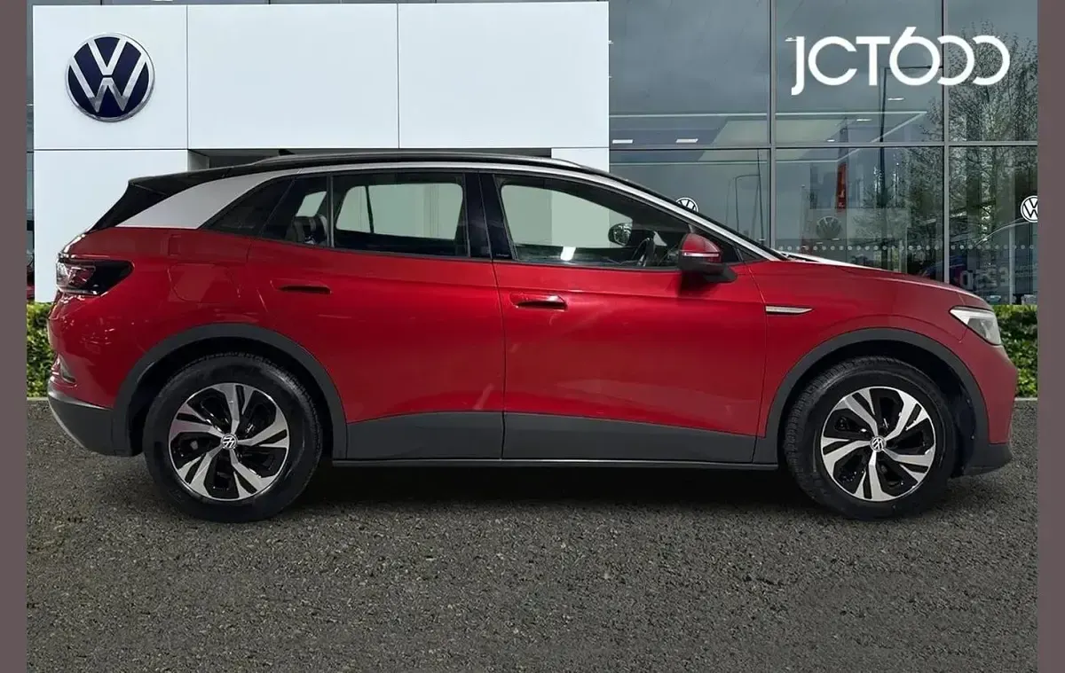 Used VW ID.4 Pure 108 kW (148 HP) 2022 Red SUV