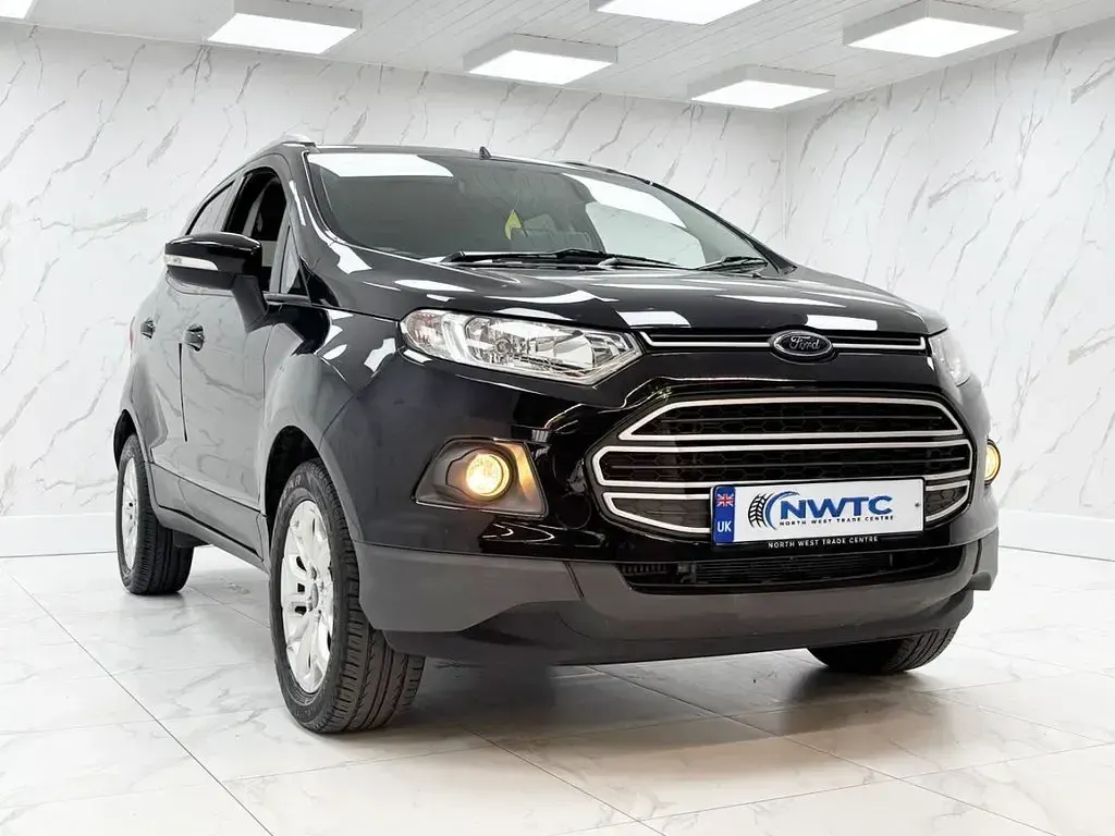 Used Ford Ecosport Zetec 125 HP (91 kW) 2017 Black SUV