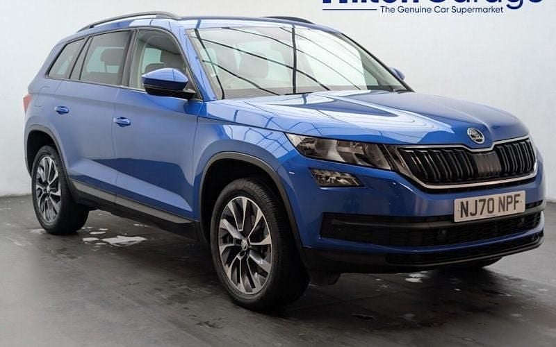 Blue Used 2020 Skoda Kodiaq SE Drive SUV | £19,150 (Fair price) - Image 1/4