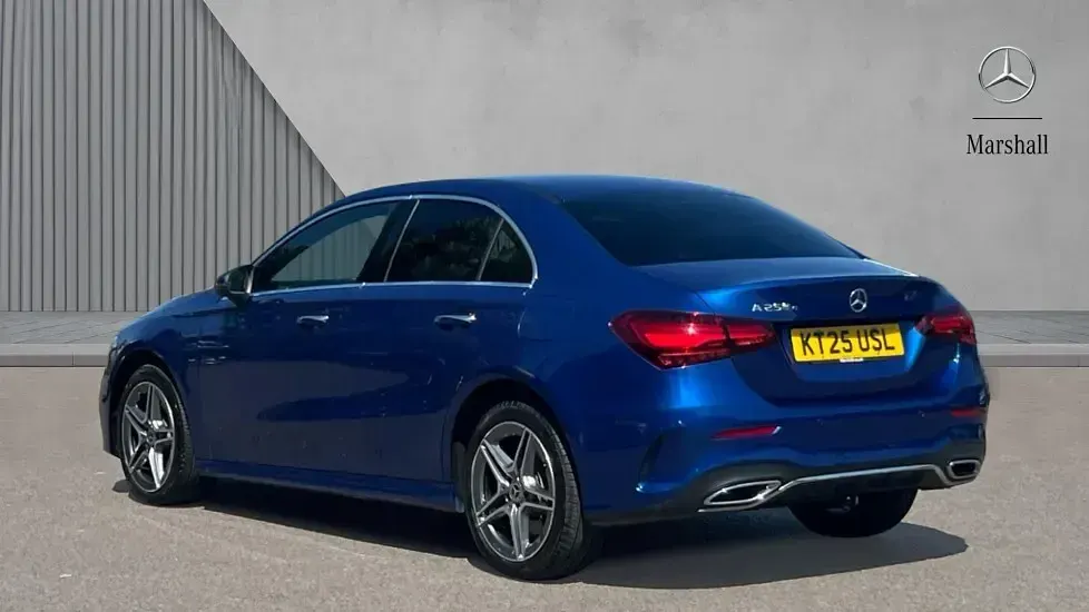 Used Mercedes A250 Executive 218 HP (160 kW) 2025 Spectral blue metallic