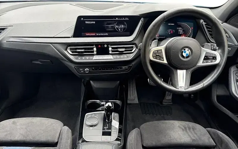 Used BMW M135 Comfort Edition 306 HP (225 kW) 2022 Blue Hatchback
