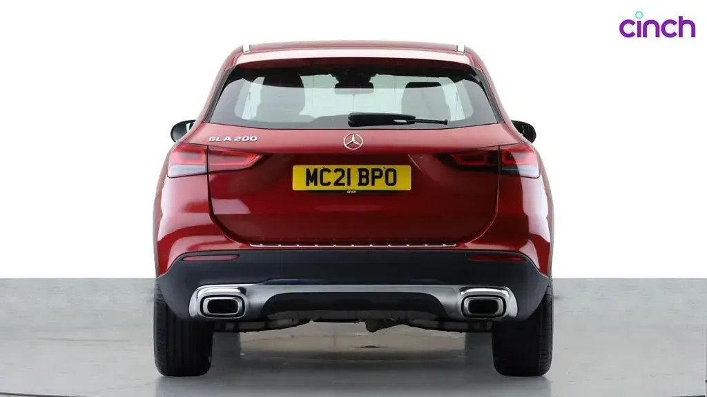 Used Mercedes GLA200 2021 Red SUV