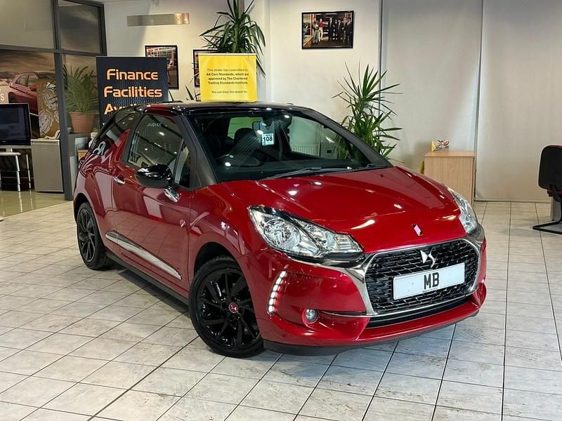 Used DS Automobiles DS3 Performance 110 HP (80 kW) 2017 Red Hatchback