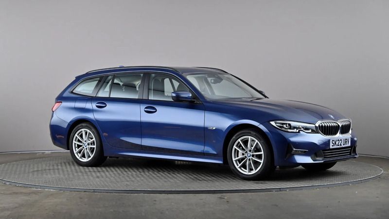 Blue Used 2022 BMW 330e Estate | £16,998 (Super price) - Image 1/4